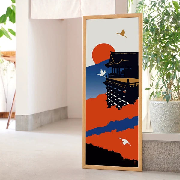 🏠 Essential 'Tenugui' for Every Home! ✨Sunset dyed off