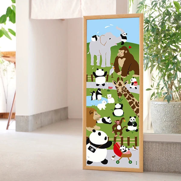 ๐ Essential 'Tenugui' for Every Home! โจPanda's Friendly Zoo