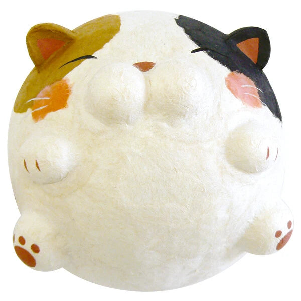 🐱✨ Handmade Washi Japanese Paper Cat Ornament 💛Tortoiseshell cat