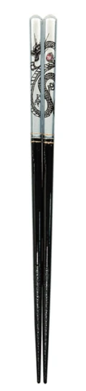 ๐๐ Dragon Raden Chopsticks โ Abalone Shell Inlay & Dishwasher Safe ๐ฅข