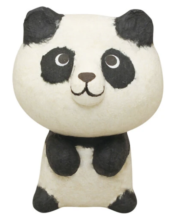 πΌπ Handmade Washi Panda Ornament β Made in Japan