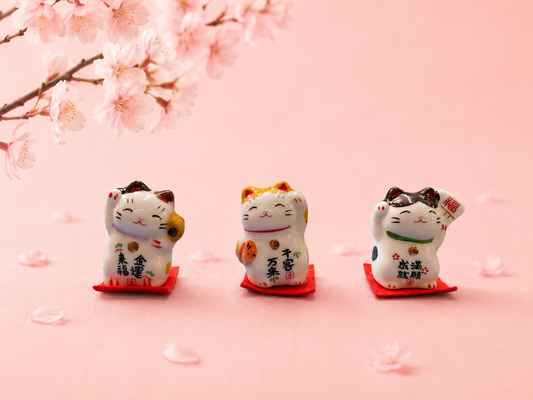 π± Mini Lucky Cat Figurines Manekinekoπ