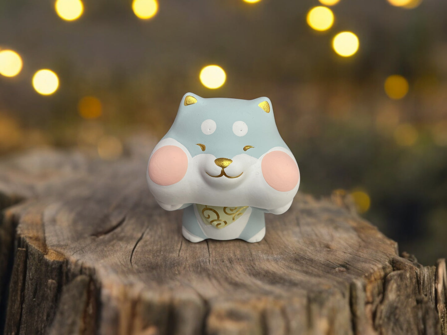 πΆβ¨ Handcrafted Fuku Dog Item That Brings Happiness ππBlue
