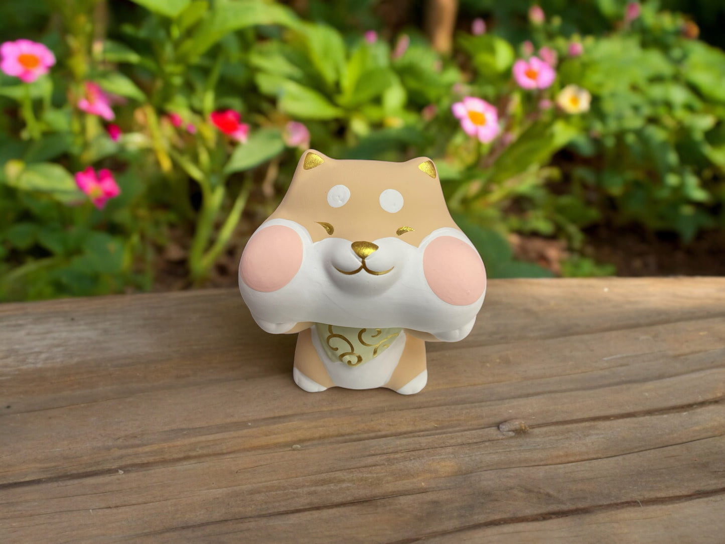 πΆβ¨ Handcrafted Fuku Dog Item That Brings Happiness ππBeige