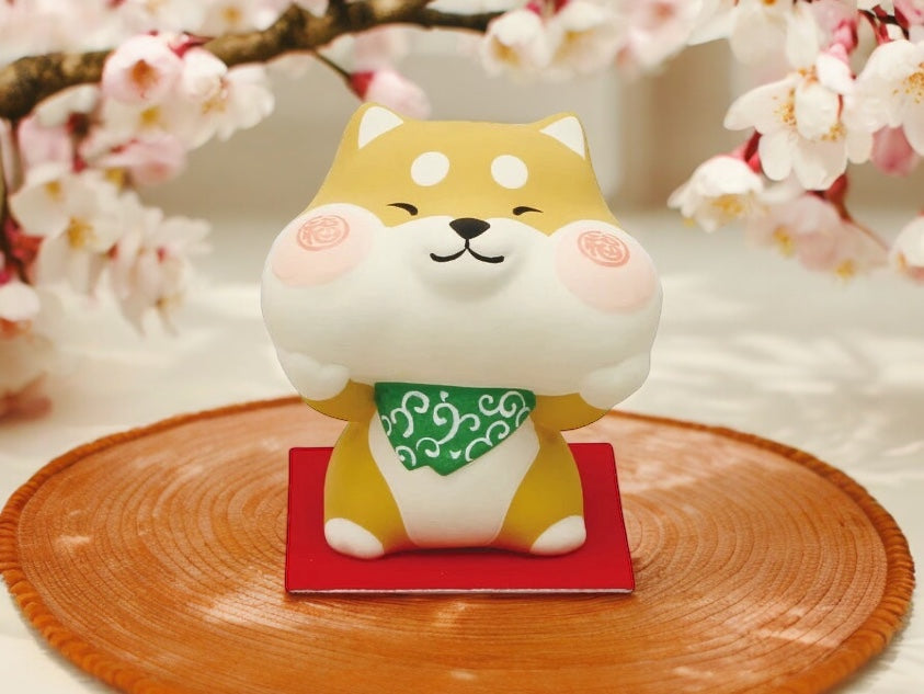 πΆβ¨ Handcrafted Fuku Dog Item That Brings Happiness ππBrown