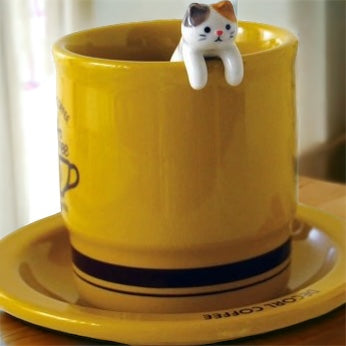 Charming Stirring Cat Spoon πΎβ¨ - A Little Feline Friend to Brighten Your Table