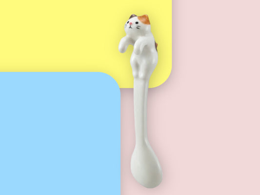 Charming Stirring Cat Spoon πΎβ¨ - A Little Feline Friend to Brighten Your Table