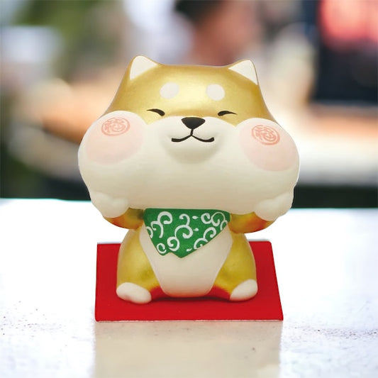 πΆβ¨ Handcrafted Fuku Dog Item That Brings Happiness ππ Gold