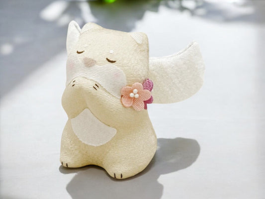 Serene Angel Dog – Handcrafted Charm🐶✨