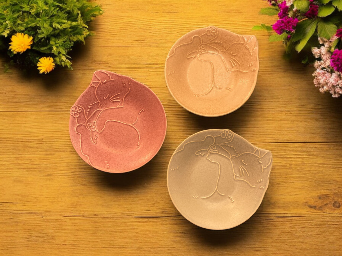 π±π½οΈ Brighten Your Meals with Adorable Sleeping Cats Mino Ware Plates! πMiau