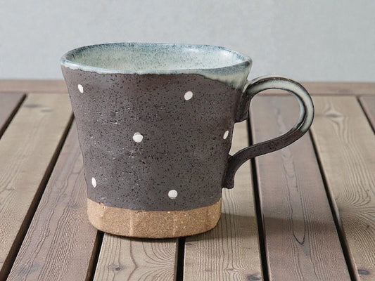 ☕✨ Japanese Mino Ware Mug – Handcrafted Ceramic