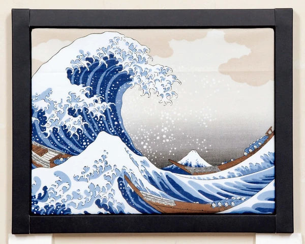 Poster "Hokusai Wave" Art Handkerchief 🌊🎨🖼️✨