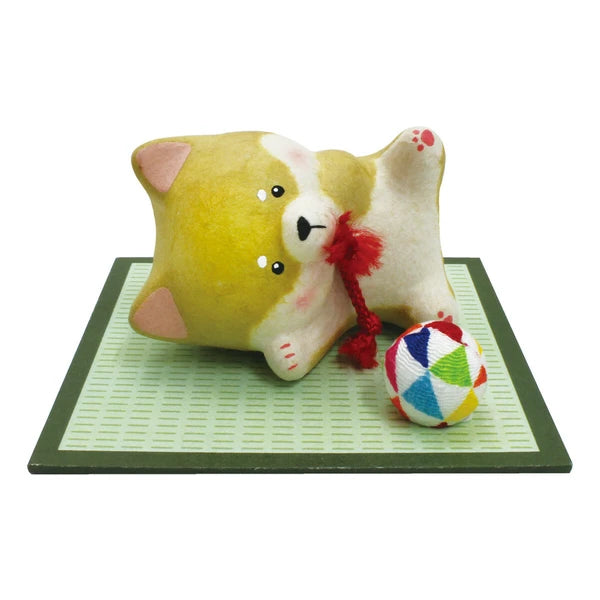 ππΆπ€ Soundly Sleeping Dog On Tatami Japanese Paper Handcraft Item ππ¨ Neo-ochi