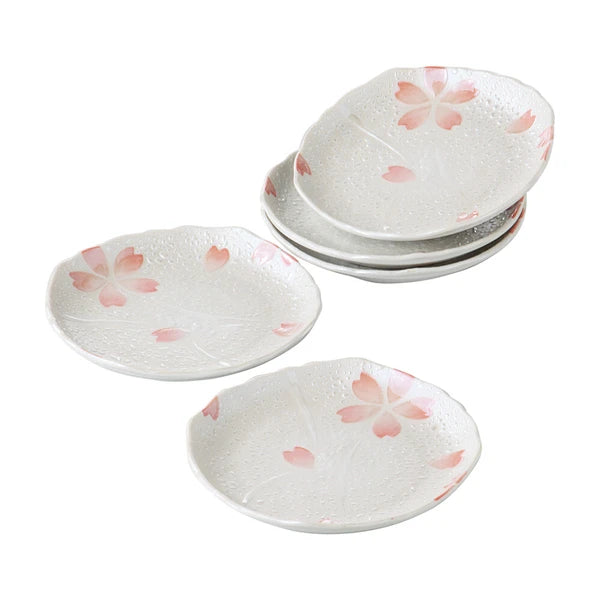πΈβ¨ Mino Ware Sakura Plate β Japanese Craft πΈ Cherry Blossom