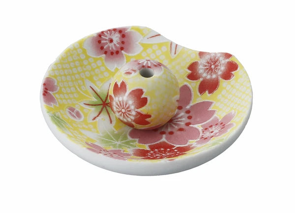 πΈ Brighten Your Space with Handcrafted Japanese Elegance: Floral Incense Holder πΌ