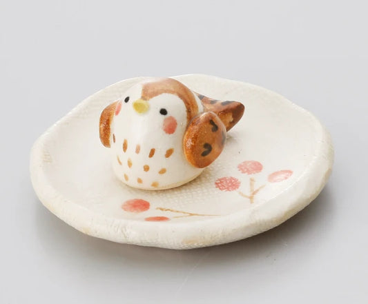 🐦🕊️ Handmade Sparrow Incense Holder – A Gentle Companion for Relaxation 🌸🕯️