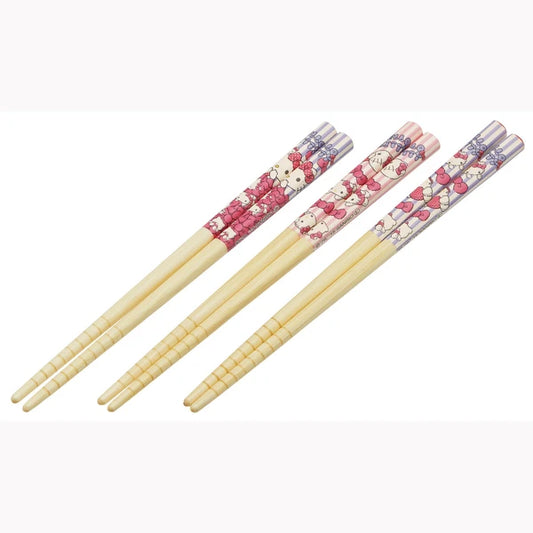 🌸Hello Kitty Bamboo Chopsticks – 16.5cm🌸