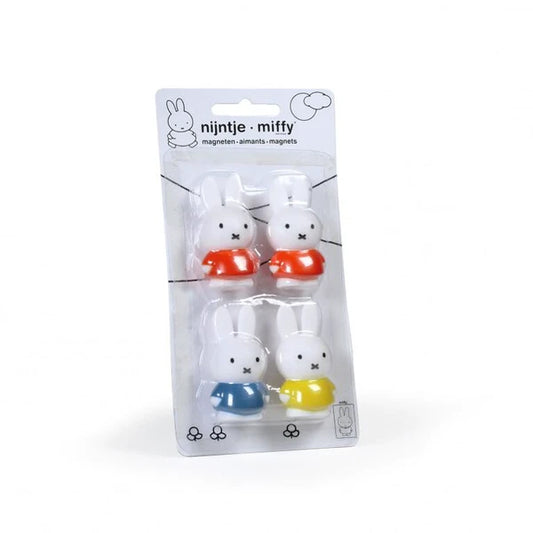 π°π§²β¨ Miffy Magnet Set β 4 pcs (Mix / Pastel)