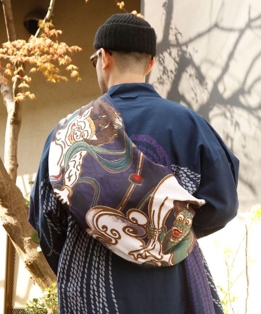 ๐ Ukiyo-e Flow Bag โ Edo Art, Modern Motion ๐Furai