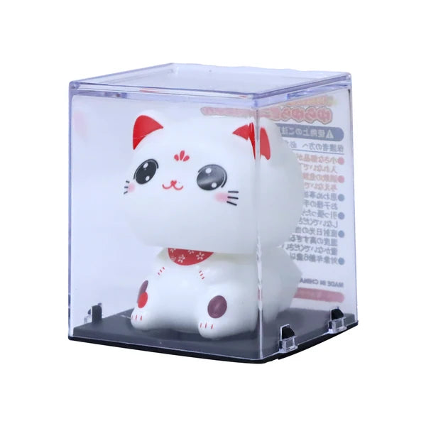 πMiniπ± Solar-Powered Nodding Cat: A Whimsical Touch of Japanese Charm πβ¨ (Eyes open)