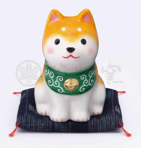 ๐๐ Shiba Inu Ceramic Ornament โ 7.5cm Brown Small