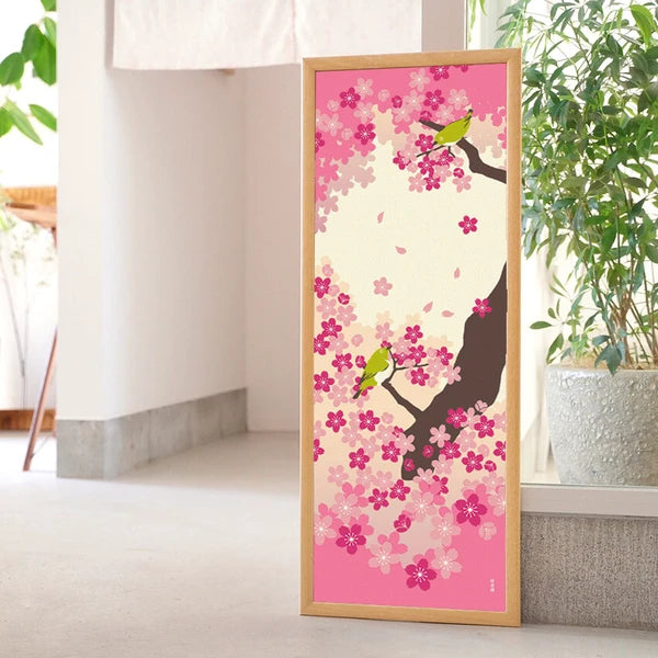 ๐ Essential 'Tenugui' for Every Home! โจWhite-eye & Cherry Blossom News