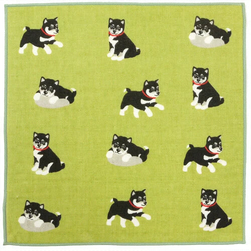 Towel Handkerchief - Made in Japan Shiba inu