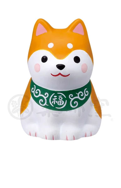 🐕🍀 Shiba Inu Fortune Slip Ornament with Omikuji