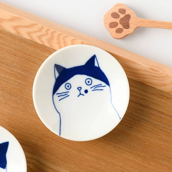 8cm🌟Mini Plate🐈Shichita Cat - Tiny Touch of Whiskered Wonder! 🐈 Nora