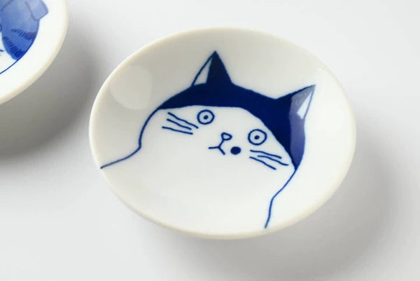 8cm🌟Mini Plate🐈Shichita Cat - Tiny Touch of Whiskered Wonder! 🐈 Nora