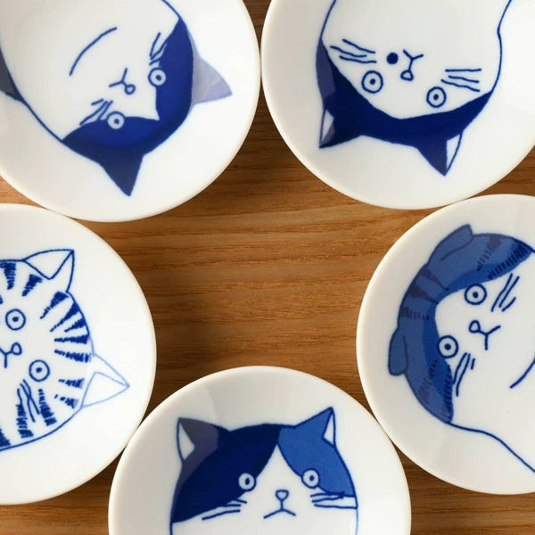 8cm🌟Mini Plate🐈Shichita Cat - Tiny Touch of Whiskered Wonder! 🐈 Nora