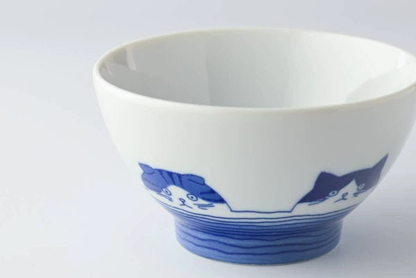 🐱🍚 SHICHITA Japanese Cat Rice Bowl – Made in Japan – 250ml