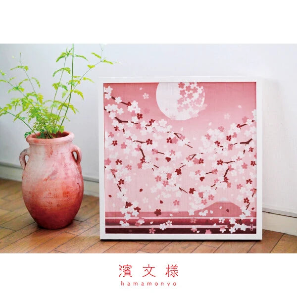 🌸✨ Transform Your Space: Exquisite Japanese Furoshiki/Poster 🖼️ "Cherry Blossom View"