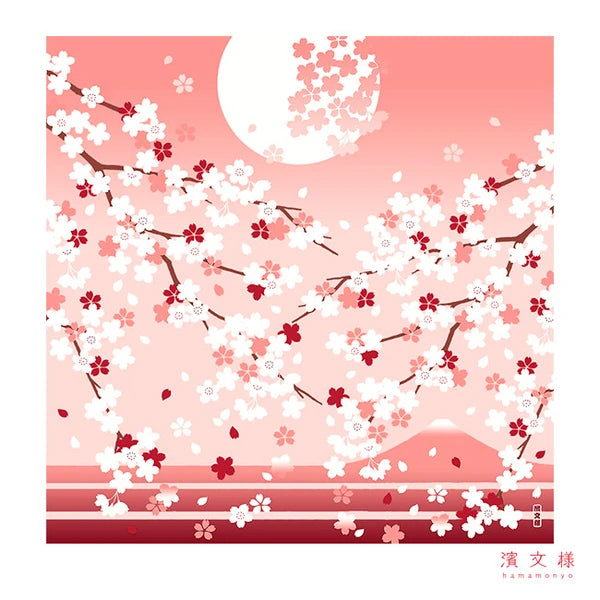 🌸✨ Transform Your Space: Exquisite Japanese Furoshiki/Poster 🖼️ "Cherry Blossom View"