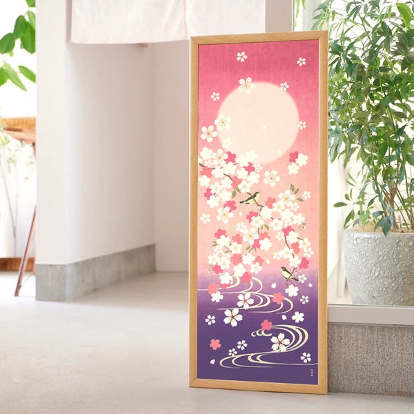 🏠 Essential 'Tenugui' for Every Home! ✨ Cherry Blossoms & Uguisu