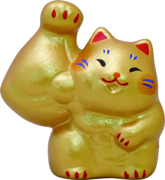 💪 Lucky Muscle Macho Cat Magnet