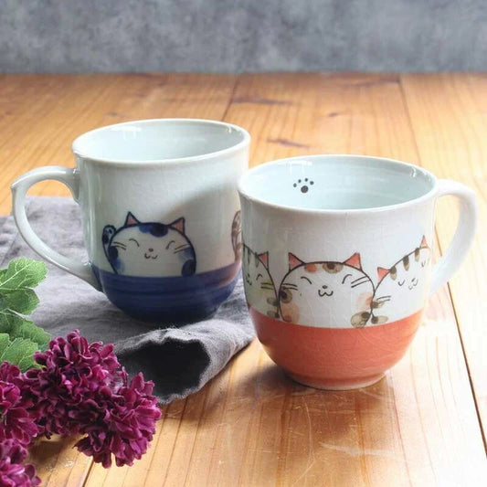 🐱✨ Magical Gururi Cat Mugs: Brighten Your Day Every Day! 🌈