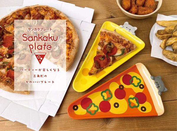 🐱🍕Fun Party Triangle Plate🍕🐱
