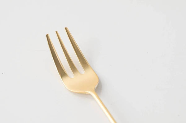 🐱FORK✨ Gold Cat Charm Cutlery – Made in Japan