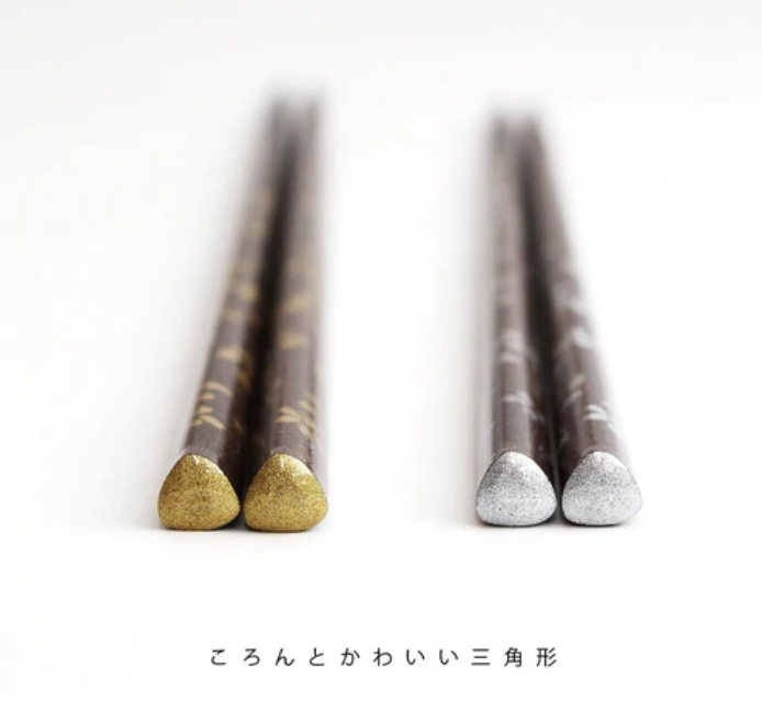 🌸🥢 Sakura Chopsticks – Gold & Silver Collection ✨