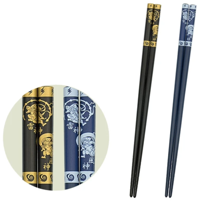 🥢⚡ Fujin &amp; Raijin Chopsticks – Made in Japan 22.5cm