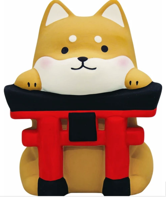 ⛩️ Large ShIba inu Torii Gate Ornament