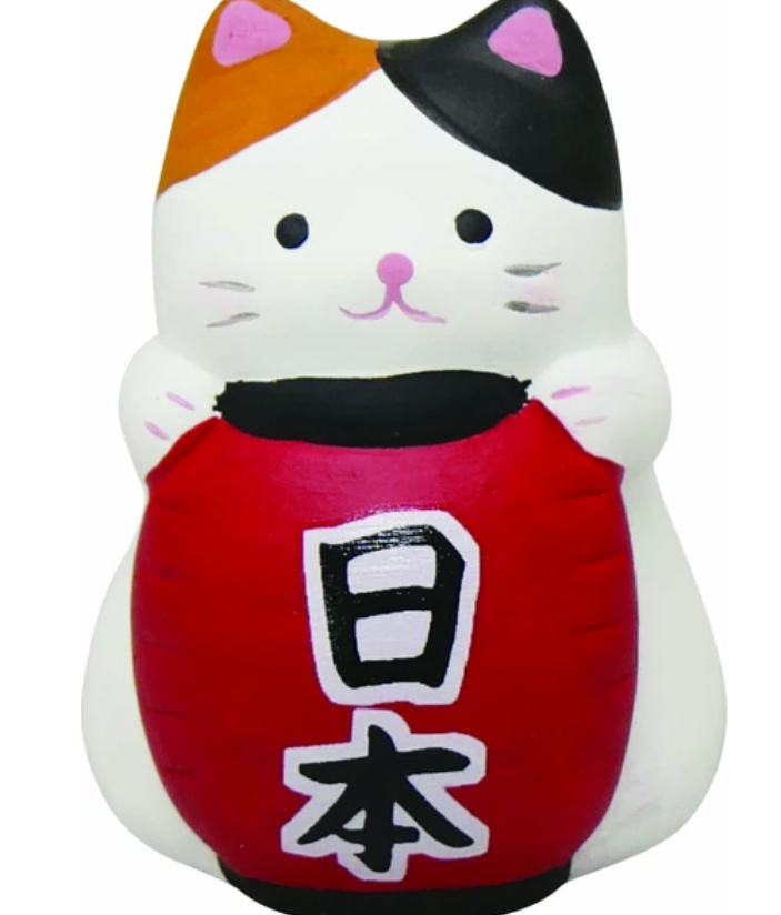 🐱🗾🍀 Japanese Landmarks Cat Omikuji – Fortune Figurine & Souvenir