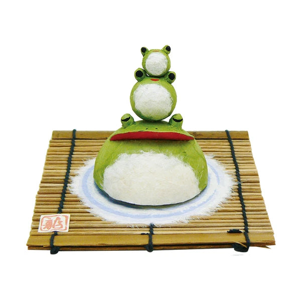 🐸 Lucky Frog Family Ornament – A Symbol of Good Fortune 3 Frogs