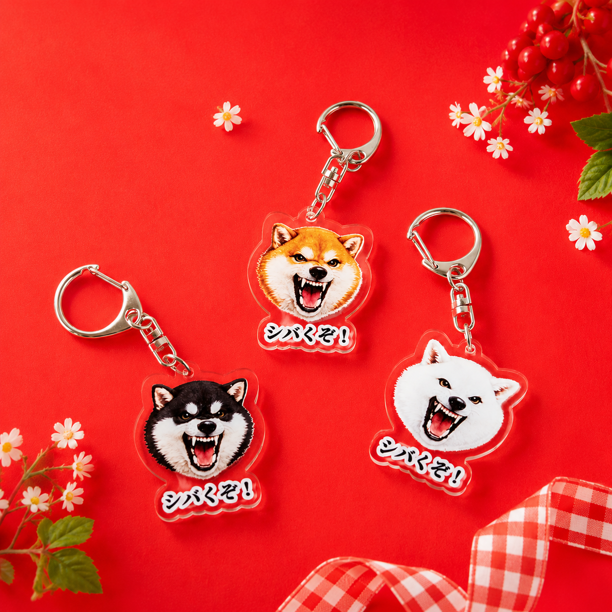 🐕 "Shibakuzo!" Shiba inu Acrylic Keychain