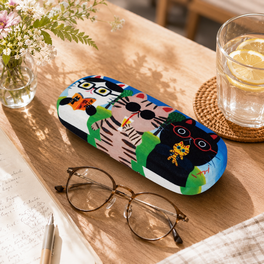Cool Cats from Nara – Limited Edition Glasses Case🐱at the park