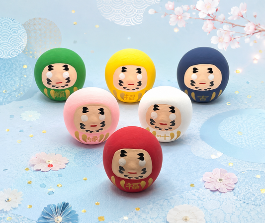 🌸 Japanese Charm in Your Space: The Ceramic Daruma Omikuji 🌸