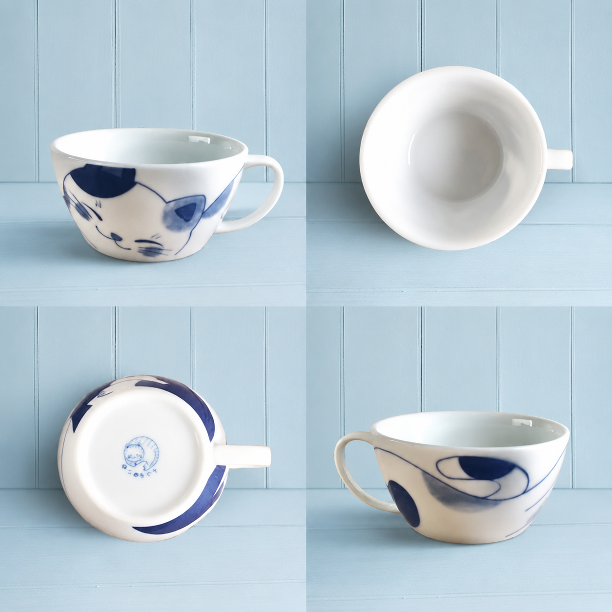 🐾Mike😺 Napping Cat Delight: Elegance Soup Cup 😺🐾