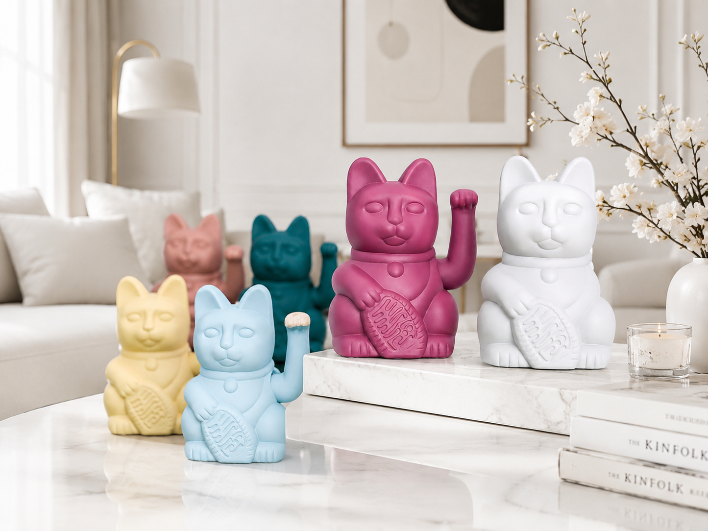 Mini🎉✨ Unveiling the Colorful MANEKINEKO Collection by DONKEY 🐱🌈