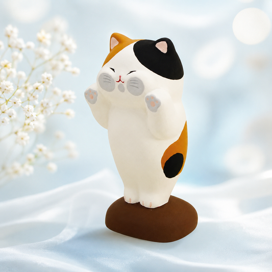 “Pettari Cat” – Handcrafted Ornament 🐾 Limited Edition! Tortoiseshell🌟Window Pressing